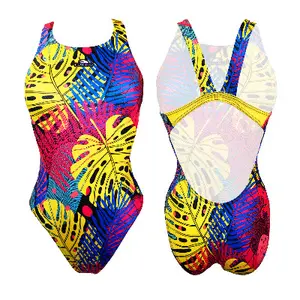 Badeanzug, Damen Turbo Color Jungle image-0