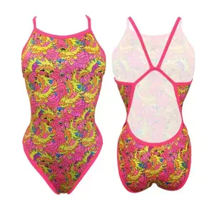 Maillot de bain 1 pièce fille Turbo Revolution' All Dragon image-0