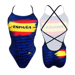 1-dels baddräkt för kvinnor Turbo España 2019 (Modele Sirene) image-0