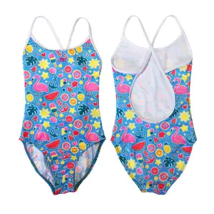 Maillot de bain 1 pièce fille Turbo Happy Sandi image-0