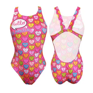 1-dels baddräkt för kvinnor Turbo Love Candy image-0