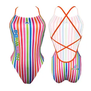 Fato de banho feminino de 1 peça Turbo Patron Sirene Lines Haba 2019 image-0