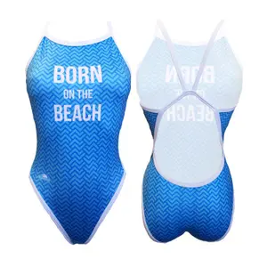 Women's 1-piece swimsuit Turbo Revolution' Born On The Beach image-0
