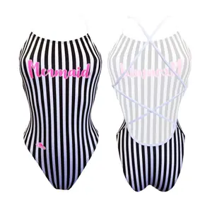 Maillot de bain 1 pièce femme Turbo Patron Sirene Pink Mermaid image-0