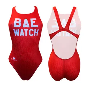 Fato de banho feminino de 1 peça Turbo Bae Watch