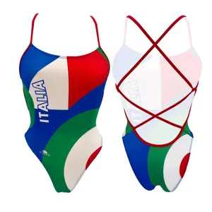 Maillot de bain 1 pièce femme Turbo Sirene Italia Geo image-0