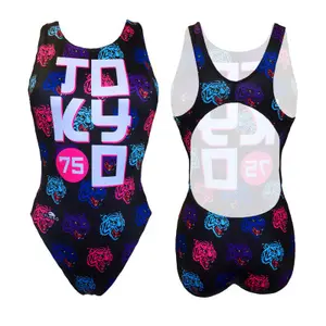 Maillot de bain 1 pièce femme Turbo Wave Tiger Tokyo image-0