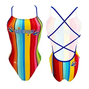 Maillot de bain 1 pièce femme Turbo Sirene' Mexico Birds image-0