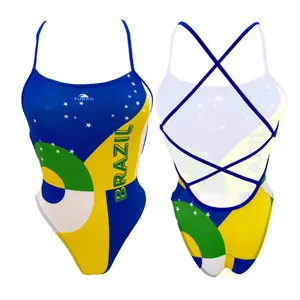 Maillot de bain 1 pièce femme Turbo Sirene' New Brazil image-0