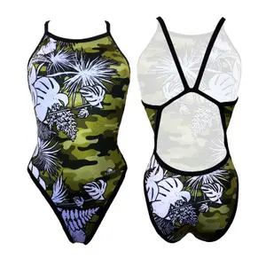 Dívčí jednodílné plavky Turbo Revolution' Wild Camo image-0