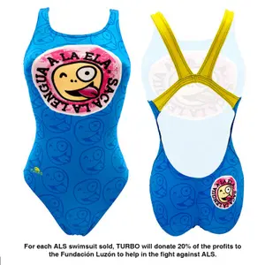 Fato de banho feminino de 1 peça Turbo Ela image-0
