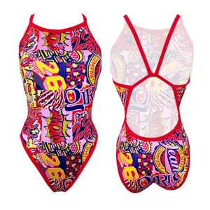 Maillot de bain 1 pièce fille Turbo Revolution' Girl Sweet Girl image-0