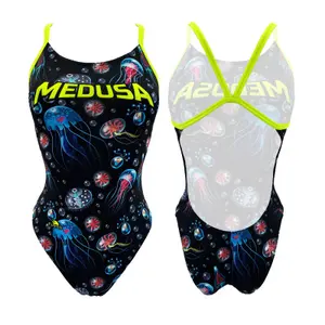 Dames zwempak uit 1 stuk Turbo Tee Sea Medusa image-0