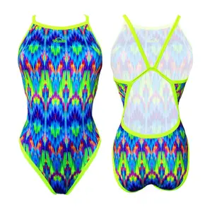 Maillot de bain 1 pièce fille Turbo Ikat image-0