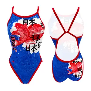 Maillot de bain 1 pièce fille Turbo Revolution' Jpn 2020 image-0