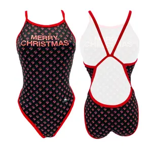Badeanzug, Damen Turbo Revolution Christmas Candy image-0