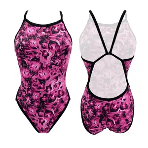 Maillot de bain 1 pièce femme Turbo Revolution Crazy Love image-0