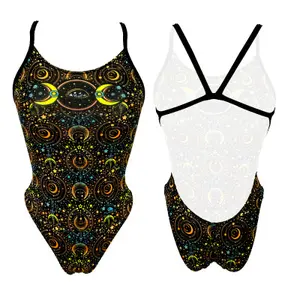 Badeanzug, Damen Turbo Tee Moon Zodiac image-0