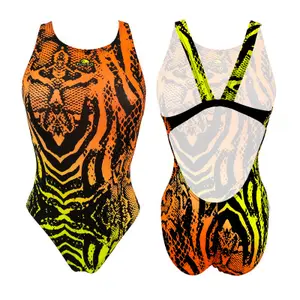 Maillot de bain 1 pièce femme Turbo Animal Print Vibes image-0