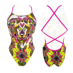 Fato de banho feminino de 1 peça Turbo Sirene' Fierce image-0