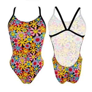 Maillot de bain 1 pièce fille Turbo Inf Teen Fun-daisies image-0