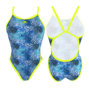 Maillot de bain 1 pièce femme Turbo Revolution' Multi-Animal image-0
