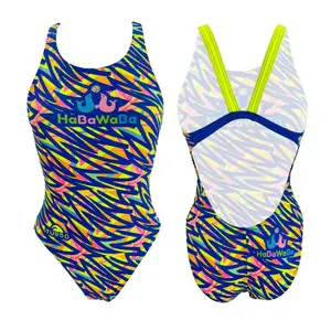 Maillot de bain 1 pièce femme Turbo Haba Waba Zig Zag 2023 image-0