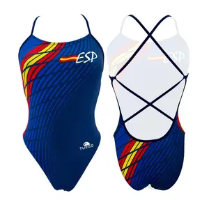 Women's 1-piece swimsuit Turbo Pattern 'sirene' España-oficial-2024 image-1