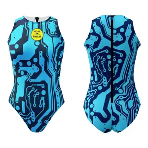 Dames zwempak uit 1 stuk Turbo High Tech