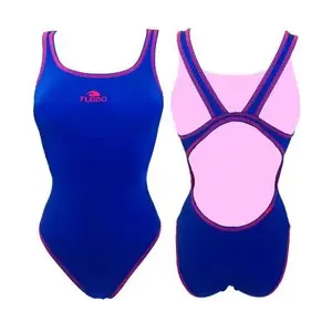 Maillot de bain 1 pièce confort fille Turbo image-0