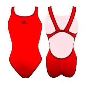 Maillot de bain 1 pièce confort fille Turbo image-0