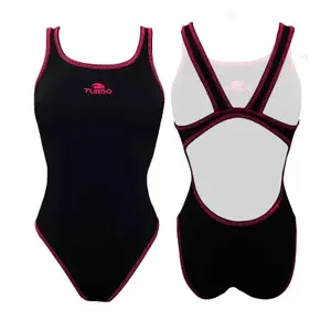 Maillot de bain 1 pièce confort fille Turbo image-0