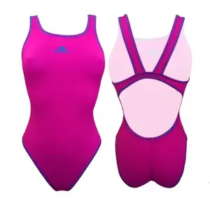 Einteiliger Badeanzug Komfort Mädchen Turbo image-0