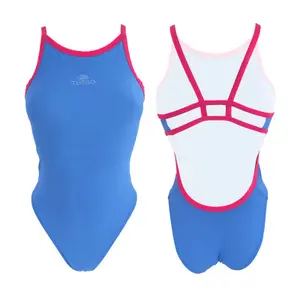 Fato de banho de conforto de 1 peça para rapariga Turbo Kraken image-0