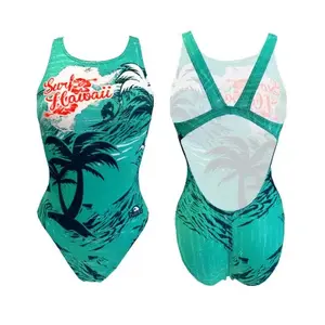 Maillot de bain 1 pièce fille Turbo Surfer Hawaii Vintage image-0