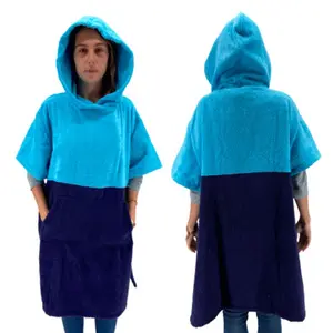 Poncho de algodón para mujer Turbo image-0