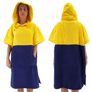 Women's cotton poncho Turbo image-0