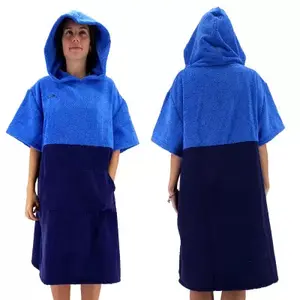 Poncho de algodão para mulher Turbo image-0