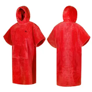 Poncho en coton unique fille Turbo image-0