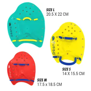 Pala de mano para natación Turbo Profesional image-1