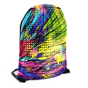 Mesh backpack Turbo Kriptonite image-0