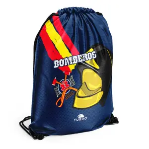 Mesh backpack Turbo Bomberos Spain Hat image-0