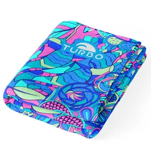 Toalla de algodón y microfibra Turbo Sixties Mosaic image-0