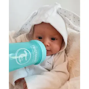 Anti-colic baby bottle Twistshake 260 ml image-2