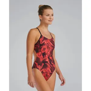 Damski kostium kąpielowy 1-częściowy TYR Cutoutfit Waveform image-1