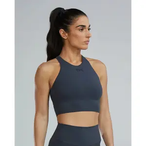 Dámská krátká podprsenka s vysokým límcem TYR Joule Elite image-3