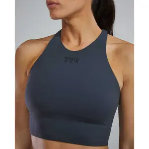 Dámská krátká podprsenka s vysokým límcem TYR Joule Elite image-4