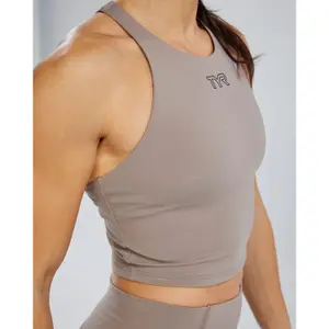 Dámská krátká podprsenka s vysokým límcem TYR Joule Elite image-4