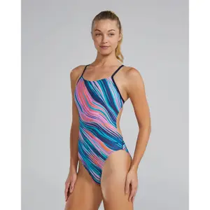 Damski kostium kąpielowy 1-częściowy TYR Cutout Riptidal image-1