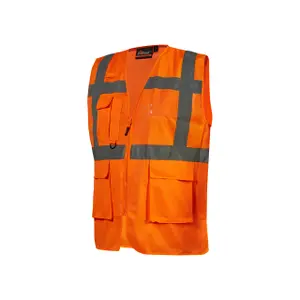 Reflective safety vest U-Power Castor image-0